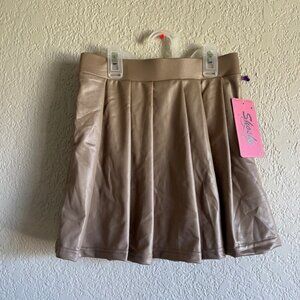 Girl's Beige Skooter Skirt NWT